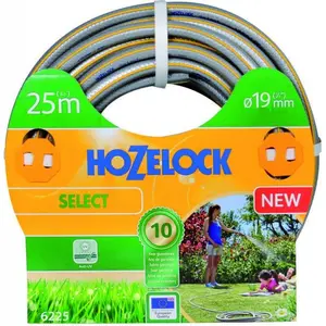 Hozelock 6225P0000, 25 m, Grau, Gelb, Nur der Schlauch, PVC, 1,9 cm, F...
