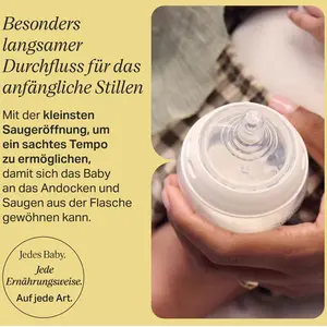 Tommee Tippee 2er-Pack Trinksauger, extra langsam 0M günstig