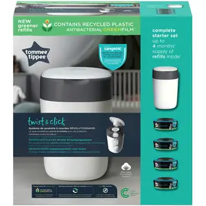 Sangenic Tommee Tippee Twist & Click Windeleimer Twist & Click inklusi... günstig