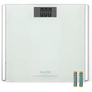 Salter, Personenwaage, 9009 WH3R Ultimate Accuracy Electronic Bathroom Scales white (180 kg)