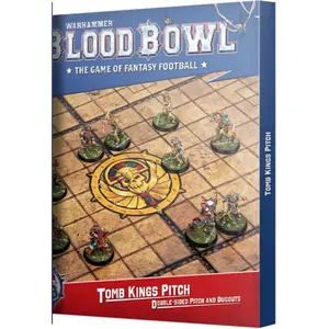 Games Workshop Spielfeld der Gruftkönige: Beidseitig bedrucktes Spielf...