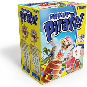 Vedes Spiel TOMY T7028 - Pop Up Pirate!, für 2-4 Spieler, ab 4 Jahren