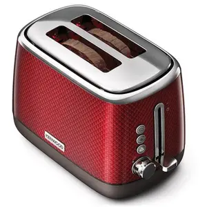 Kenwood TCM811.BK/RD/WH/BL Toaster, Kunststoffgehäuse, Stoppfunktion, Auftaufunktion, Brötchenrost, Cool Wall