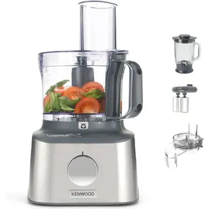 Kenwood MultiPro Compact+, 2,1 l, Gebürsteter Stahl, Tasten, Drehregle...