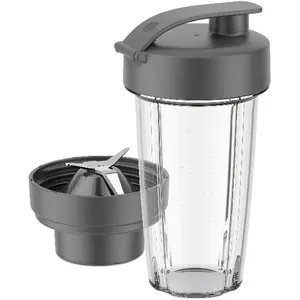 KENWOOD Go Mix-Extraktionsaufsatz für Smoothies, KAG50000GY | Grauer Hochleistungsmixer für die küche