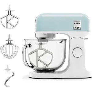 Kenwood KMX754APB, Standmixer, Hellblau, Schlagen, Kneten, Mixen, Whis...