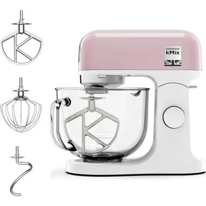 Kenwood KMX754APP, Standmixer, Hellrosa, Schlagen, Mixen, Whisking, Kn...