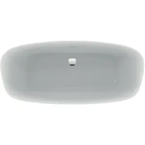 Ideal Standard, Badewanne, Ovale Badewanne Dea 80 x 180 cm alpinwei glatt E306701 (220 l, 180 cm, 80 cm) günstig