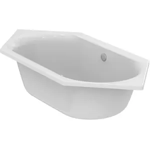 Ideal Standard, Badewanne, Sechseckbadewanne Connect Air 90 x 190 cm alpinweiss glatt E106901 (235 l, 190 cm, 90 cm) günstig