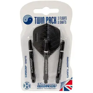 Harrows Twin Pack Dartflights One Size