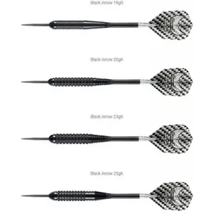 Harrows Darts Steeltip Black ARROW 3x21gr