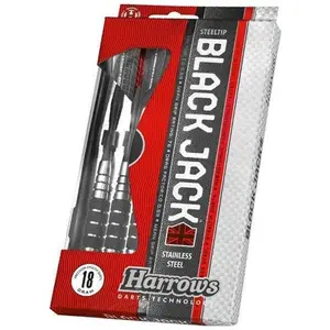 Harrows Darts Steeltip Black JACK 3x18gK