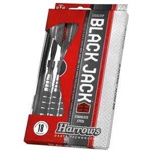 Harrows Darts Steeltip Black JACK 3x24gK