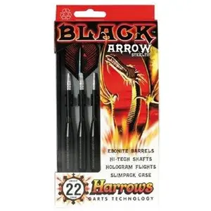 Harrows Darts Steeltip Black ARROW 3x19gr