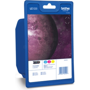 Brother, Druckerpatrone, LC-1220 BLISTER PACK RAINBOW (C, M, Y)