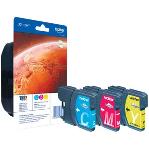 Brother, Druckerpatrone, LC-1100HY RAINBOWPACK C/M/Y (C, M, Y)