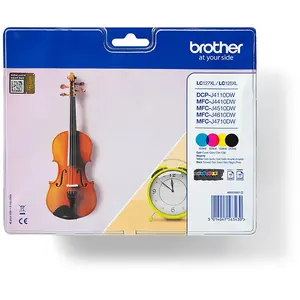 Brother LC127XLVALBP, Schwarz, Cyan, Magenta, Gelb, 4 Stück(e), 1200 S...