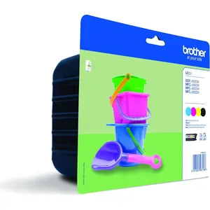 Brother LC-221, Standardertrag, Schwarz, Cyan, Magenta, Gelb, 4 Stück(...