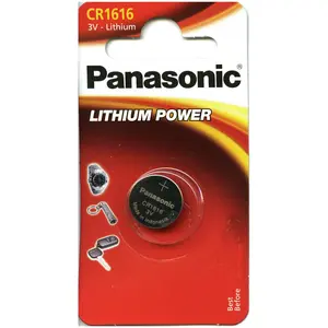 Panasonic Lithium Power CR1616 (1 Stk., CR1616, 55 mAh), Batterien + Akkus günstig