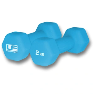 Urban Fitness Hanteln Neopren Hex Blau - 2 x 2kg - Fitness Set günstig