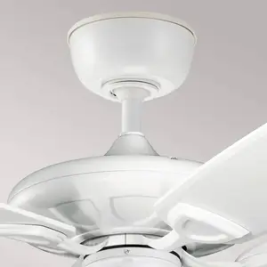 KICHLER Deckenventilator Kevlar 60 IP44, weiß, Ø 152 cm günstig
