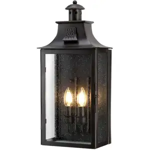Elstead Kendal Außen-Wandleuchte E14 2-fach Alte Bronze IP44