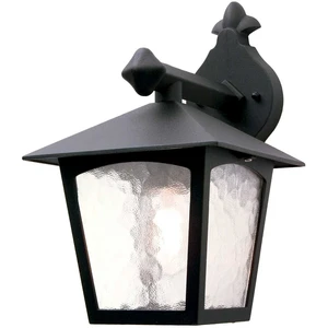 Elstead York Außen-Wandleuchte E27 31cm Schwarz IP43