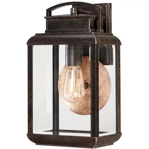 Byron - Wandleuchte f. außen im Vintage-Design