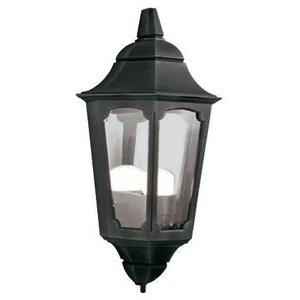 Elstead Parish Außen-Wandleuchte E27 42cm Schwarz IP43, UK