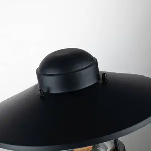 Sockelleuchte Klampenborg, schwarz, PIR-Sensor, IP44