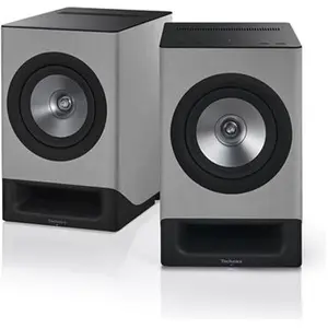 Technics SC-CX700 /Paar Regallautsprecher silky grey günstig