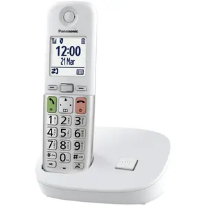 Panasonic KX-TGU410EXW, DECT-Telefon, Kabelloses Mobilteil, Freisprech...