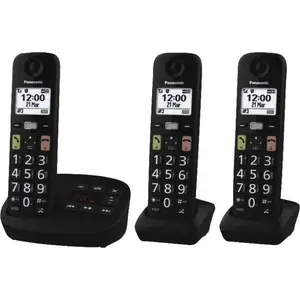 Panasonic KX-TGU133EXB, Analoges/DECT-Telefon, Kabelloses Mobilteil, S...
