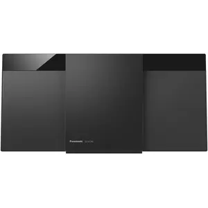 Panasonic SC-HC302EG-K Home Audio Mikrofon-Set 20 W Schwarz (Bluetooth, CD Player), Stereoanlage, Schwarz