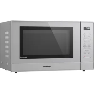 Panasonic Mikrowelle NN-GT47KMGPG mit Grill Touch-Bedienung, Arbeitsplatte, Grill-Mikrowelle, 31 l, 1000 W, Eingebautes Display, LCD