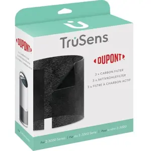LEITZ by DuPont Kohlefilter für Luftreiniger TruSens Z-3000 3 Stück