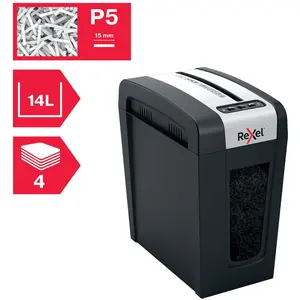 Rexel Secure MC4-SL Aktenvernichter mit Partikelschnitt