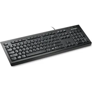 Kensington ValuKeyboard Kabelgebundene Tastatur, Volle Größe (100%), K...