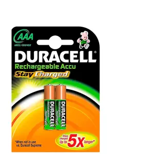 Duracell Wiederaufladbare Aaa Duralock 800 2 Einheiten One Size