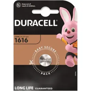 Duracell CR1616, Batterie