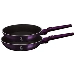 BerlingerHaus BH1883F 2 pcs frypan set Metallic Line Aquamarine Edition aquamar, Pfannenset + Topfset, Grün