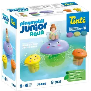 Badespielzeug, PLAYMOBIL Junior Familie der Quallen, Aqua Tinti, 12+ M...