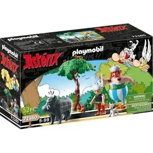 PLAYMOBIL Astérix Die Wildschweinjagd, mit Astérix, Obélix und Idéfix,...