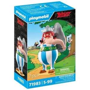 PLAYMOBIL Astérix Obélix Figur, mit Menhir, Comicfigur, Charaktere, ab...