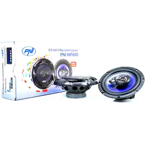 PNI HIFI650 3-Wege Einbau-Lautsprecher-Paar, passiv, 120 Watt günstig