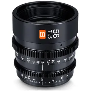 Viltrox S 56mm T1.5 Cine MF M4/3 (Micro Four Thirds, Micro Four Thirds), Objektiv, Schwarz