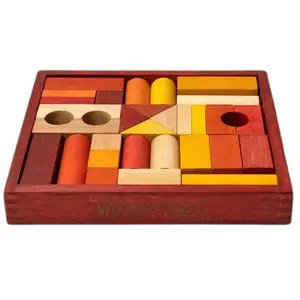 Holzspielzeug Brettspiel 30 Teile Wooden Story TU