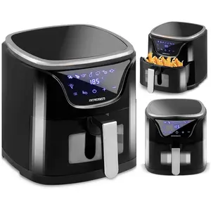 Berdsen BD-652, Heißluftfritteuse, 5 l, 60 min, Einzelbild, Schwarz, B... günstig