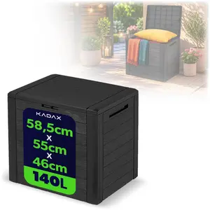 KADAX Gartenbox "Grewena", Gartenbox für Garten und Terrasse, Gartenbo... günstig