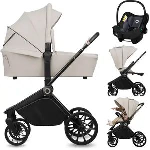 Lionelo Kombikinderwagen Mika Plus 3in1 bis 38 Monate (22kg), XXL-Verd... günstig